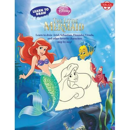 learn to draw disney s the little mermaid learn to draw ariel