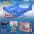 thumbnail image 4 of Remote Control Shark Toy,Rechargeable RC Shark Robot with Realistic Biting Action, Interactive Gifts for Boys Ages 3-12, 4 of 9
