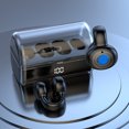 thumbnail image 1 of Auriculares de música para juegos Auriculares impermeables Compatible con Bluetooth 5.1 (Negro) Ndcxsfigh Para estrenar, 1 of 5