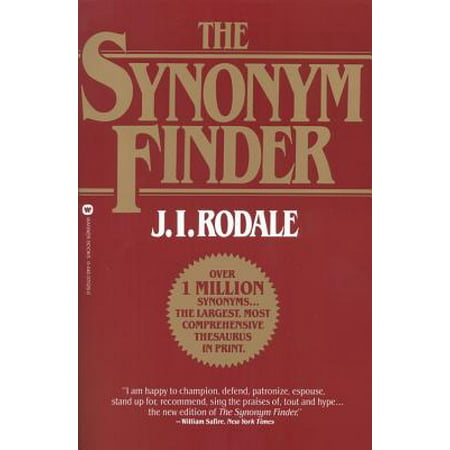 The Synonym Finder (Textbook Best Price Finder)