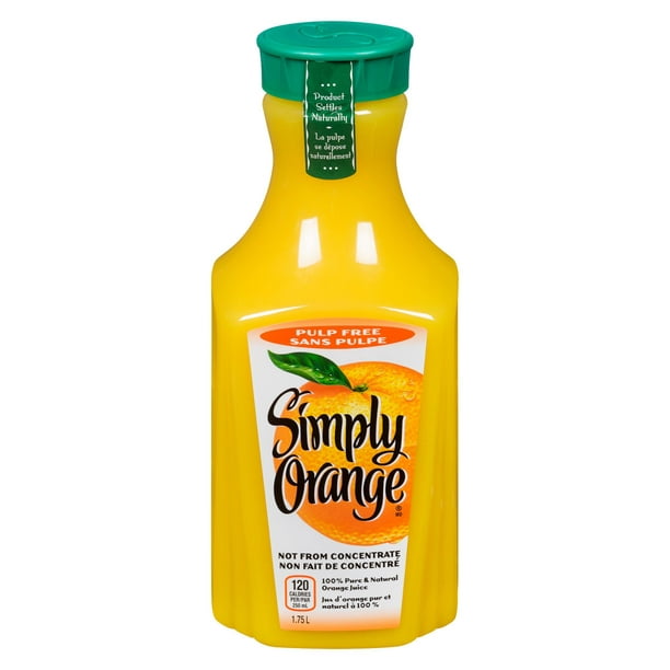Simply Orange Sans Pulpe 1.75L