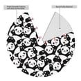 thumbnail image 2 of Sikiie Seamless Pattern Cute Panda 30-48 inches {designName} Print Christmas Tree Skirt Snowman Xmas Tree Skirt with Edge Christmas Decorations for Holiday Party48", 2 of 7