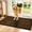 Brown, variant on Chenille Absorbent Front Door Mat 72" x 24", Dog Door Mat for Muddy Paws, Trap Dirt Doormat, Mud Mat for Dogs, Washable Non Slip Outdoor Indoor Doormats for Entryway, Light Grey