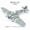 Hurricane 2, variant on 1:48 WWII Military Fighter Plane Unassembled Plastic Model Kit Snap Assembly Aircraft Hobby Collectible Toy