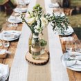 thumbnail image 3 of 30*180cm rustic table runner burlap fabric vintage farmhouse table decor, 3 of 5