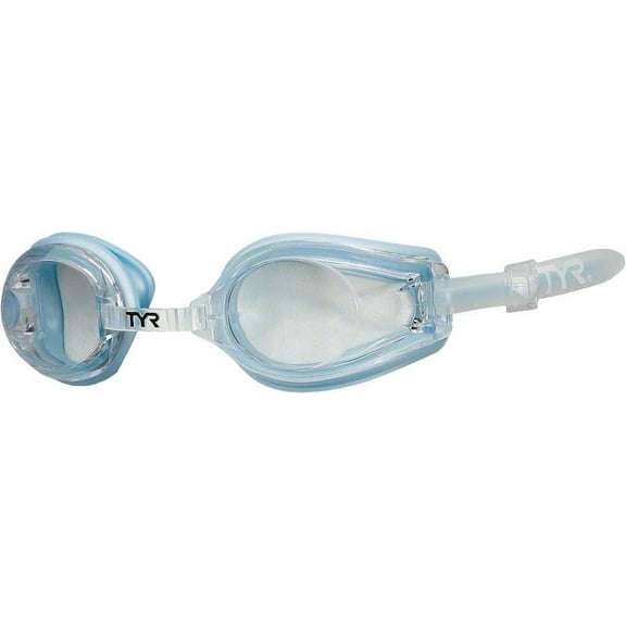 TYR Femme T-72 Petite Goggle: Blue Gasket/Clear Lens