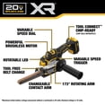 thumbnail image 3 of Lijadora de banda inalámbrica DEWALT 20V MAX XR DCM200B Bare Tool, 3 of 7
