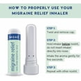 thumbnail image 2 of MOXE Migraine Relief Nasal Stick Nasal Inhaler Essential Oil Aromatherapy For Headache Relief 3 Pack, 2 of 8
