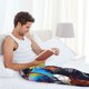 thumbnail image 5 of Balery Rainbow Bulldog Sunglasses Pantalones de pijama para hombre, pijama ultraligero, pantalón de descanso-Medium, 5 of 6