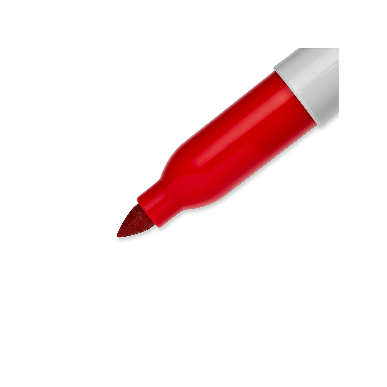 Sharpie Super Permanent Markers Fine Point Red Dozen 33002