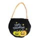 thumbnail image 3 of Bolsa de mano con asa para truco o trato, artículos de recuerdo para fiestas, cubo de regalo reutilizable Dos calabazas, 3 of 9
