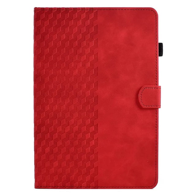 Case pour Samsung Tab A8 Case 10,5 Pouces Étui Portefeuille Mode pour Tablette Funda pour Galaxy Tab A7 Lite Tab S6 Lite A7 A8 A9 A9 Plus Case Rouge A7 Lite (8,7 Pouces)