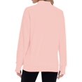 thumbnail image 4 of TARAINYA Women Mock Neck Pullover Sweatshirt Long Sleeve with Thumb Holes Casual Oversized Tops, 4 of 7