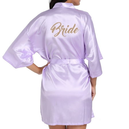 

LASHALL Women Bridal Pajamas Wedding Brideslmaid Gift Mother Sister Of The Bride Robes