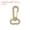 Khaki, variant on Plastic Swivel Snap Hook Rotary Lobster Clasp Buckle for Backpack Luggage Webbing Strap, Lake Blue, 6 Pack