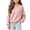 Pink, variant on Atogsazn Kids Girls Knit Oversized Sweatshirt Childrens Casual Waffle Long Sleeve Pullover Sweater Fall Winter Tops Purple 11-12 Years Fashion