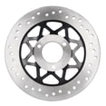 thumbnail image 2 of Brake Disc, 260mm Diameter 3 Hole Mounting Brake Disc Durable Wear Resistant  For Motorcycle, 2 of 8