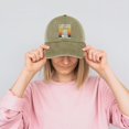 thumbnail image 6 of I Like Cats And Coffee And Maybe 3 People Khaki Hat Adjustable Funny Fashion Unisex Baseball Cap for Men Women, 6 of 7