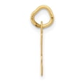 thumbnail image 5 of Auriga Fine Jewelry 10K Yellow Gold Script H Charm for Women (L-17 mm, W-11 mm), 5 of 6