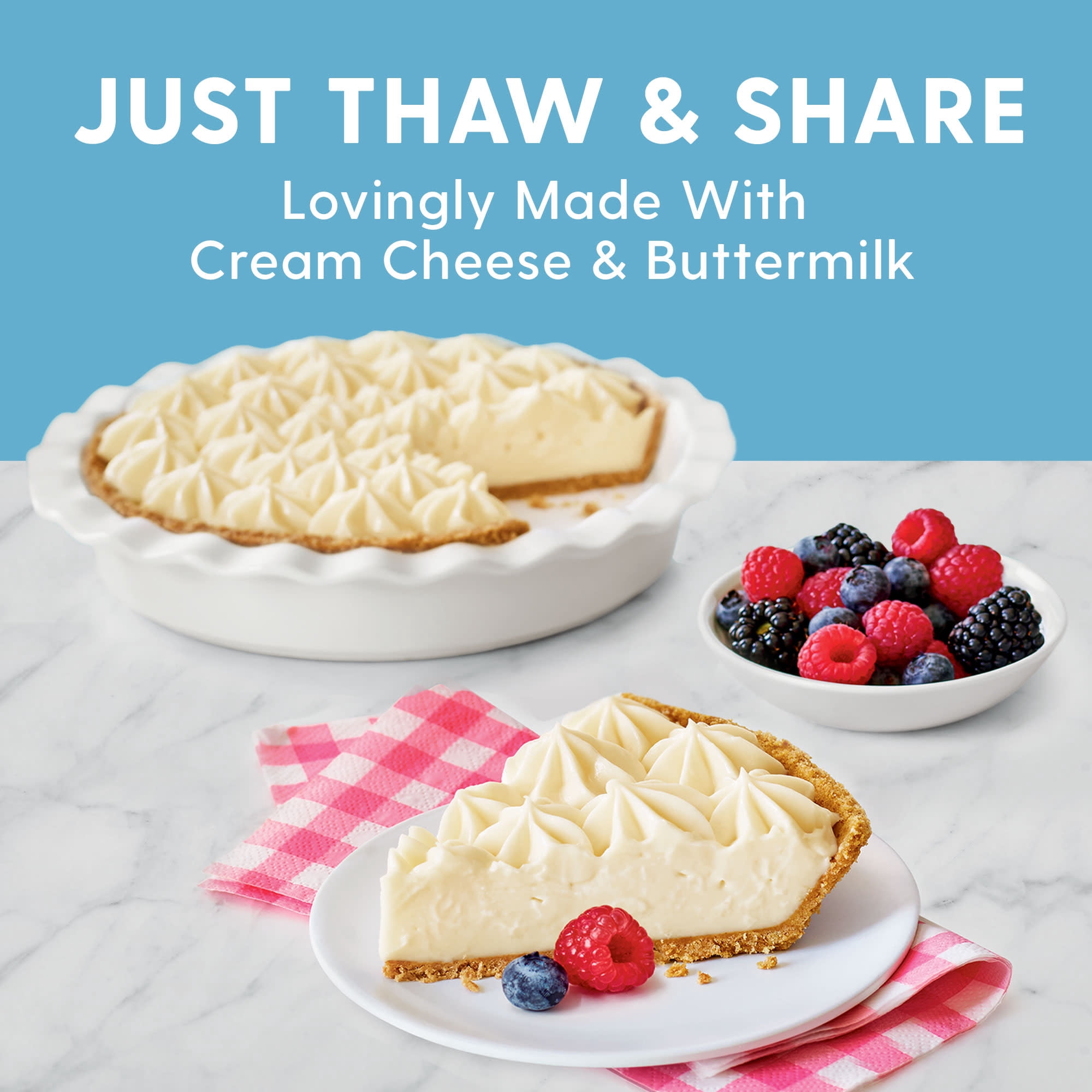 Dolly Parton's Original Whipped Cheesecake, Thaw-and-Serve (Frozen) 24 oz.