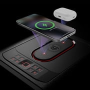 Vaultek® DS5i Smart Station Full-Size Modern Quick Access Safe with Biometric Scanner, Rugged Construction, Auto-Open Drawer, Mountable, Anti-Theft Protection, Dual Wireless Charging Pad