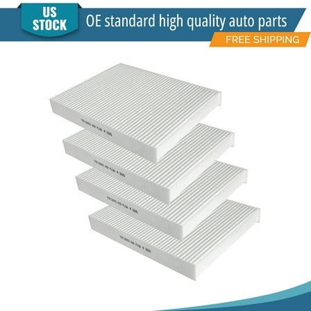 YXPCARS 4PCS Cabin Air Filter for Kia Soul 2014-2019 Soul EV 2015-2019, New Activated Carbon Cabin Air Filter Replacement (CF12002)