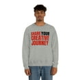 thumbnail image 4 of Share your Creative Journey (Unisex Heavy Blend™ Crewneck Sweatshirt), 4 of 9