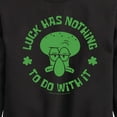 thumbnail image 3 of SpongeBob SquarePants - Squidward Luck - Toddler And Youth Crewneck Fleece Sweatshirt, 3 of 6