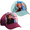 Purple 2-Pack Set, variant on Disney Girls' Frozen Baseball Cap - 2 Pack Princess Elsa and Anna Curved Brim Strap Back Hat (2T-7)