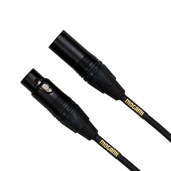 Mogami Gold XLR Stage Microphone Cable â 20 Ft | Ultra-Durable, Road-Ready, High-Fidelity Audio for Stage, Broadcast & Studio Use
