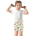 thumbnail image 5 of joogoo Apples Fruits Girls Lined Shorts Bike Dance Bottoms 4T, 5 of 7