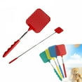 thumbnail image 4 of 3-Pack Telescopic Fly Swatter – Extendable & Retractable, 28-Inch Reach, Compact & Lightweight for Home, Camping & Outdoor Use – Assorted Colors Only Dependable Ships From USA - Buyer Beware, 4 of 8