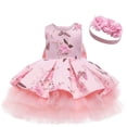 thumbnail image 3 of Hicidod Tutu Dress for Girls Tulle Princess Prom Dresses for Toddler Kids Little Girl Cute Fancy Birthday Party Ball Gown Fall 2025, 3 of 7