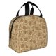 thumbnail image 2 of Disketp Brown Flowers Bolsa Térmica para Almuerzo para Hombre y Mujer, Ideal para Trabajo, Senderismo y Picnic, 2 of 8