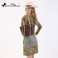thumbnail image 5 of Montana West Western Tote Bag for Women Studded PU Leather Handbag with Fringe Tassel Fashion Medium Size Shoulder Purse Cowgirl Style Tote, Coffee, 5 of 6
