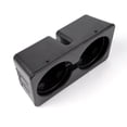 thumbnail image 3 of Ikon Motorsports Compatible with 07-14 Tahoe Silverado Sierra Suburban Yukon Console Dual Cup Holder Drink, 3 of 5