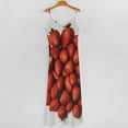thumbnail image 5 of Lots of Little Strawberries Sleeveless Dress Dresses Women Summer Women's Summer Clothing, 5 of 9