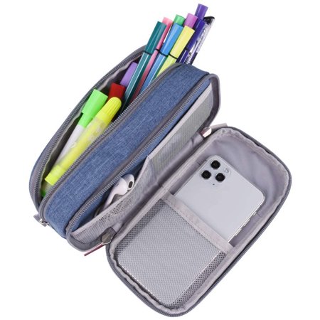 Coofit Pencil Case 3 Layers Waterproof Zipper Pen Organizer Bag Pencil Pouch Pen Case Walmart Canada