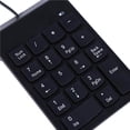 thumbnail image 3 of pitrice Wired Numeric Keyboard USB Computer Laptop External Numpad Travel Desktop PC Digital Keypad Office Replacement, 3 of 6