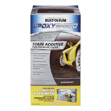 Rust-Oleum Stain Additive For Premium Floor Coating Black Walnut 8 (Best Paint For Cement Floor)