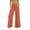 Red-track pants, variant on RongHuan Womens Wide Leg Pants Loose Fit Drawstring Elastic High Waisted Ruffle Hem Palazzo Pants with Pockets
