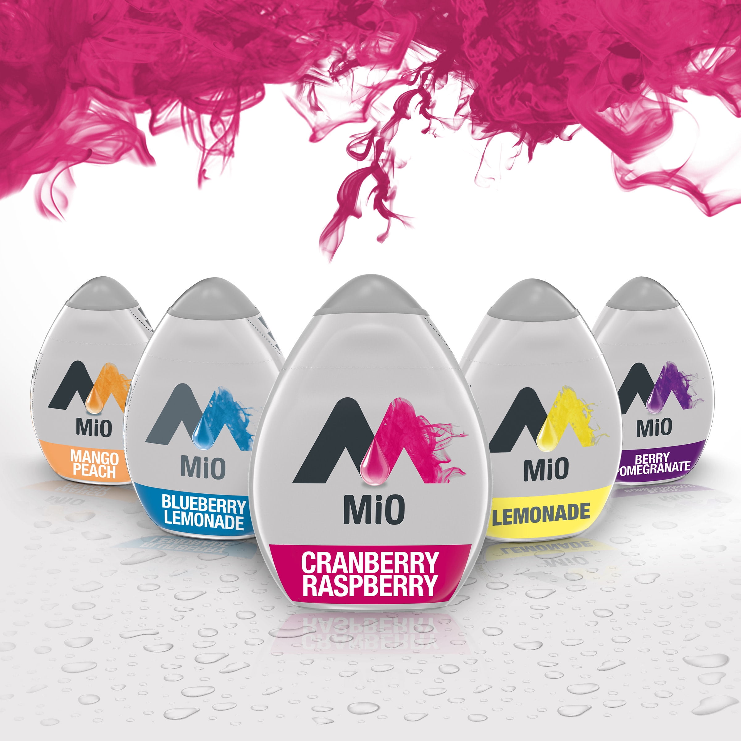 MiO Cranberry Raspberry Naturally Flavored Liquid Water Enhancer, 1.62 fl oz Bottle