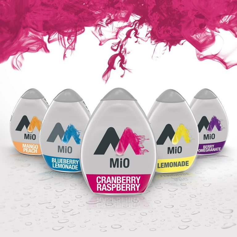 MiO Sugar Free Fruit Flavor Cranberry Raspberry Liquid Water