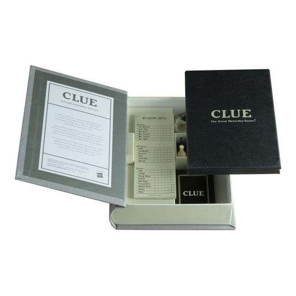 WS Game Company Clue Vintage Bookshelf Edition