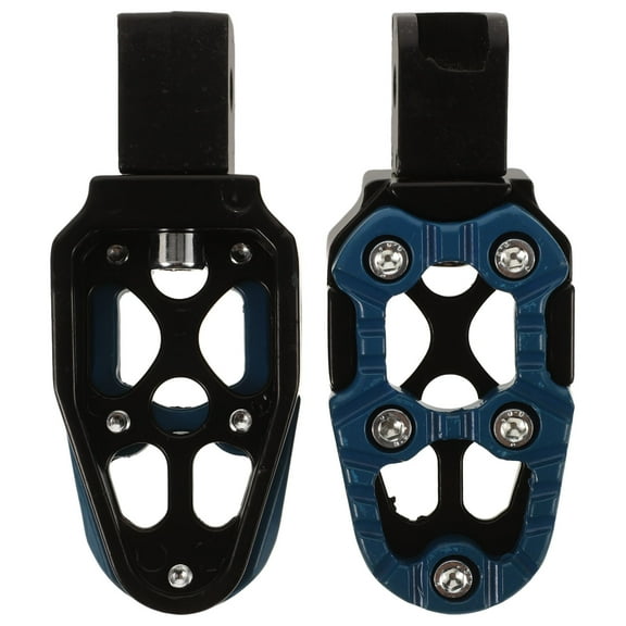 HORIALENCE 2Pcs Dirt Bike Foot Pegs with Anti-Slip Surface and Reliability for Riders