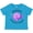 Turquoise, variant on Inktastic Daddy's Fishing Buddy with Cute Purple Fish Boys or Girls Toddler T-Shirt