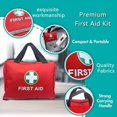 thumbnail image 5 of 210pcs First Aid Kit, Emergency Kit for Travel, Home, Office, Car, Workplace and Outdoor Activities, 5 of 5