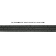 GroundSmart Brickface Landscape Edging, 4 Gray Rubber Garden Edging Border, 48 pack