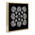 thumbnail image 2 of Stupell Industries Eclectic Rounded Symmetry Elementals Gold Floating Frame Canvas Art, 18 x 18, by El Perkin, 2 of 8