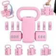 thumbnail image 1 of Kit de Pesas y Mancuernas Regulables, Kit Mancuernas 2 en 1 Multiuso de 5 Kg, para Entrenamiento de Ejercicio en el Gimnasio en Casa, Entrenamiento Y Gimnasio Para Hombres Y Mujeres, 1 of 7
